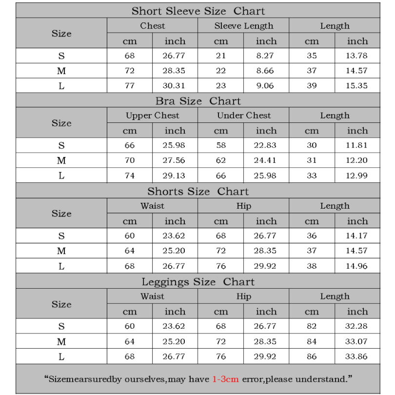Seamless microfiber technology is moisture wicking, quick drying abilities to keep you cool and dry during any workout. Fashion Design: The seamless leggings boast a high waist with compression, making them perfect for tummy control. Shape Your Body - This yoga set boasts 3D shape and seamless tech to shape your figure, raise the hips. These seamless leggings can enhance your tummy and give your buttocks the round natural look you’ve always dreamed off!