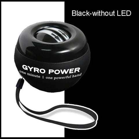 Ignite your workout with our LED Gyroscopic Powerball! This innovative fitness gadget combines cutting-edge gyroscopic technology with vibrant LED lights for a mesmerizing exercise experience. Effortlessly engage your wrists, forearms, and grip as the gyroscopic force intensifies with each spin, sculpting strength and improving coordination. The dazzling LED display adds a visual spectacle as the gyro spins.