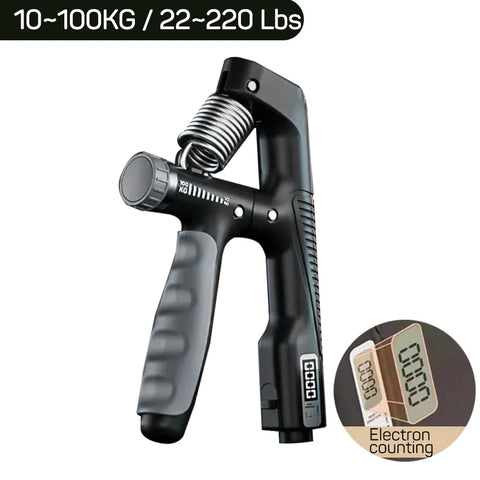 Enhance your grip strength and conquer life's challenges with our Grip Strength Trainer. Designed to help you build powerful hand and forearm muscles, this portable and versatile device is a must-have for athletes, climbers, musicians, and anyone looking to improve their grip.
