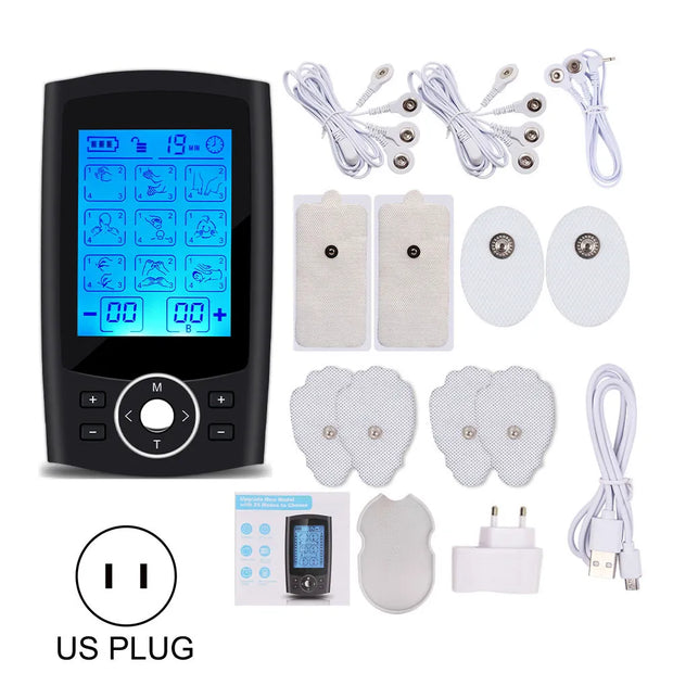 Unleash the power of cutting-edge fitness with our Electric Muscle Stimulator (EMS)! Elevate your workout experience as advanced technology precisely targets and engages your muscles. Perfect for athletes, fitness enthusiasts, or those seeking rehabilitation, the EMS device enhances muscle contractions, promoting strength and tone. With customizable intensity levels, it caters to all fitness levels. Its wireless design ensures freedom of movement, allowing you to use it at the gym, home, or on the go.