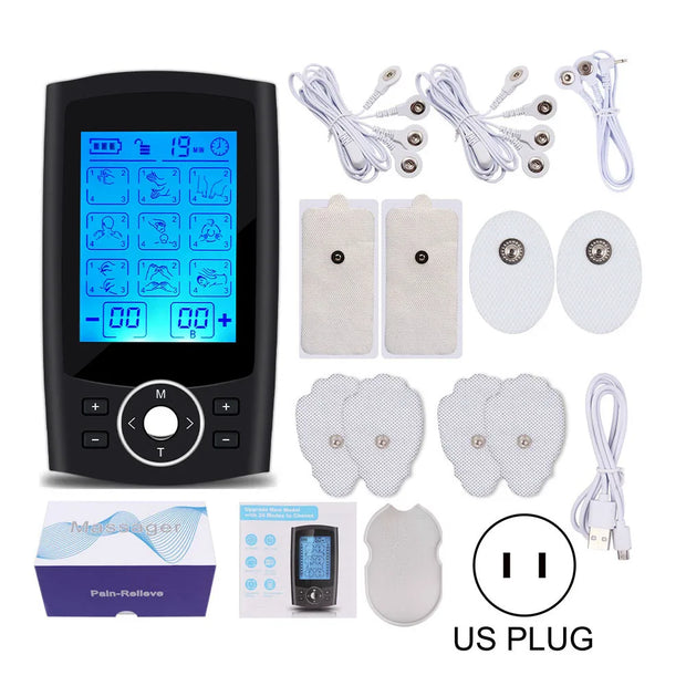 Unleash the power of cutting-edge fitness with our Electric Muscle Stimulator (EMS)! Elevate your workout experience as advanced technology precisely targets and engages your muscles. Perfect for athletes, fitness enthusiasts, or those seeking rehabilitation, the EMS device enhances muscle contractions, promoting strength and tone. With customizable intensity levels, it caters to all fitness levels. Its wireless design ensures freedom of movement, allowing you to use it at the gym, home, or on the go.