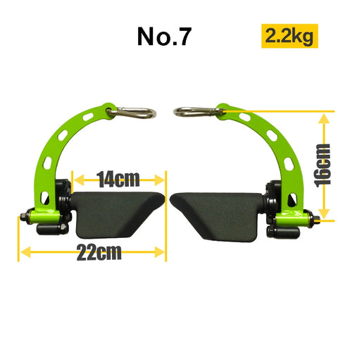 When it’s finally time to get into the gym and really start building your back you want to focus on that pulldown and row movement. What is most important is your hand positioning, it is key to targeting different back muscles. Maximize your weightlifting gains with our power grip bar Cable Attachments designed for lifting efficiency.