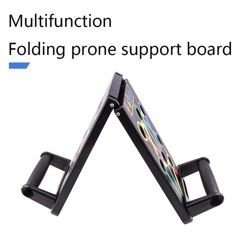 Our strength training Push Up Board helps you to burn calories and build strength, leading you through a total-body strength and conditioning workout. In just 30 minutes a day, you will develop muscles, build upper and lower body strength, burn calories, and lose weight. Our Push Up Board is portable, easy to assemble and can fold for storage. Made with premium materials and the non-slip hand grips are cushioned for added comfort. Take it with you anywhere; at home, gym, office, park, etc.