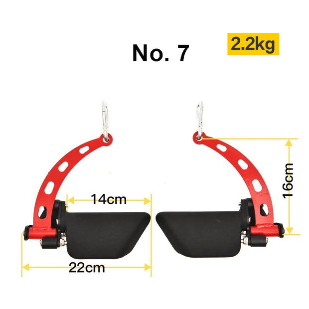 When it’s finally time to get into the gym and really start building your back you want to focus on that pulldown and row movement. What is most important is your hand positioning, it is key to targeting different back muscles. Maximize your weightlifting gains with our power grip bar Cable Attachments designed for lifting efficiency.