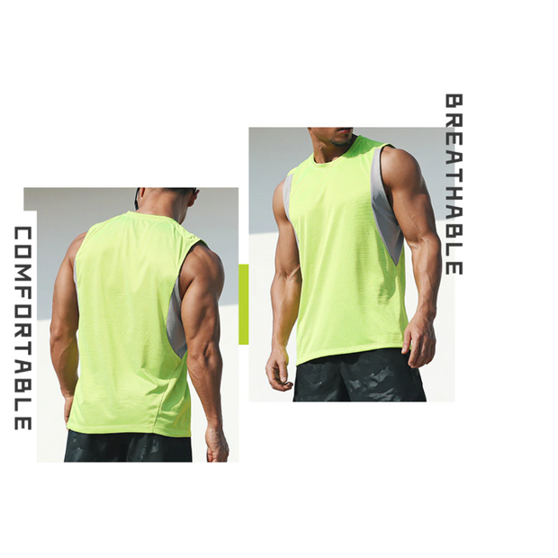 Made with premium quick-drying fabric, breathable and soft, moisture wicking tank tops keep you cool and dry while training. 4-way stretchy material for excellent flexibility enhances the range of motion. This casual wardrobe-essential solid tank features a lightweight fit, crew neck and sleeveless.  Pair this sleeveless gym shirt with sweatpants for the gym, or you can combine this tank with cognac shorts for a comfy-casual look, which will be sure to make an impression. 