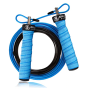 Are you a CrossFitter or someone who feels that jumping rope is just not enough, so you decide adding some weights to the handles would be a great idea...yes that sounds good. Well then we have the jump rope for you. You’ve never jumped rope like this before. The Weighted Jump Rope features steel wiring with PVC