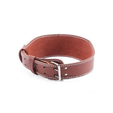 Never squat, deadlift or reach for massive powerlifting goals without first strapping on a genuine leather workout belt for support.  It doesn’t matter if you’re a two-time Cross Training champion or a guy strolling into the gym for the first time in your life, supporting your lower back is essential to your core strength and your ability to remain physically healthy. That’s why you need a Genuine Leather Weightlifting Belt.