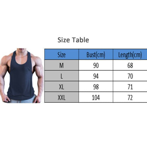 Workout comfortably and show the progress in our Men’s Tank Top. You shouldn’t feel restricted when working out and we promise you won’t with the Men’s Tank Top. It’s made with a premium blend of polyester and cotton fabric that lets your skin breathe and keep cool in the hottest conditions. This is the ideal bodybuilding tank top to wear when crushing some weights. You get to display your gains and feel as confident as ever in the Men’s Tank Top.
