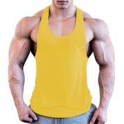 Workout comfortably and show the progress in our Men’s Tank Top. You shouldn’t feel restricted when working out and we promise you won’t with the Men’s Tank Top. It’s made with a premium blend of polyester and cotton fabric that lets your skin breathe and keep cool in the hottest conditions. This is the ideal bodybuilding tank top to wear when crushing some weights. You get to display your gains and feel as confident as ever in the Men’s Tank Top.