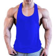 Workout comfortably and show the progress in our Men’s Tank Top. You shouldn’t feel restricted when working out and we promise you won’t with the Men’s Tank Top. It’s made with a premium blend of polyester and cotton fabric that lets your skin breathe and keep cool in the hottest conditions. This is the ideal bodybuilding tank top to wear when crushing some weights. You get to display your gains and feel as confident as ever in the Men’s Tank Top.