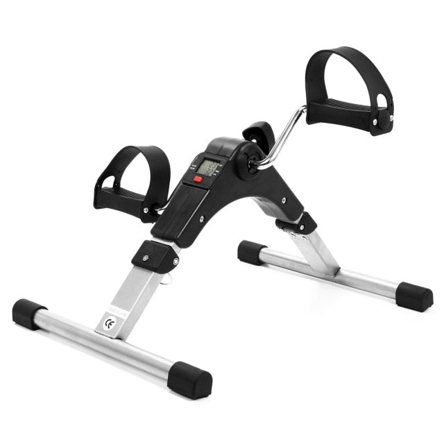 Don’t you hate that feeling of walking into the gym, getting ready to workout, but nothing’s available? Well, no more waiting, just get right to it with the Mini Pedal Exercise Machine! This portable Cycling Machine can fit anywhere in your home gym so there are no excuses as to why you can’t workout. An LCD screen display shows all the functions and lets you control how difficult pedaling becomes. Increase the intensity, measure performance, and have the workout of your life!