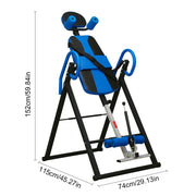 If you’ve tried just about everything to reduce back pain then don’t give up until you try our Inversion Table. The Inversion Table works by rotating your body upside down to reverse the compression of gravity which minimizes pressure on your spine. This Inversion Table therapy is a popular way to reduce back pain with athletes and those who stay very active. You’ll feel dramatically different after rotating your body around the Inversion Table and less back pain than before.