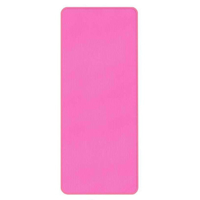 You will love this yoga & pilates mat, it boasts a trendy black color with red edging, the four sides of the yoga mat have a special border design (stitched fabric edging). Using high grade broken edges, meticulous protection, this can extend the life of the yoga mat, which can be doubled. It can also save you money, it's definitely worth it.