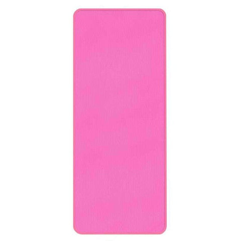 You will love this yoga & pilates mat, it boasts a trendy black color with red edging, the four sides of the yoga mat have a special border design (stitched fabric edging). Using high grade broken edges, meticulous protection, this can extend the life of the yoga mat, which can be doubled. It can also save you money, it's definitely worth it.