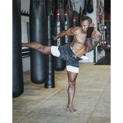 One of the scariest feelings is losing your phone, wallet, or keys at the gym when working out. If your pockets aren’t secure things can slide out easier than you think. Well, now you can workout worry-free of losing your belongings with our Men’s Quick Drying Fitness Shorts. Side compression pockets keep your phone and wallet secure the entire time you're working out. The fabric is a stretchy spandex blend that lends you the freedom to work out comfortably and unrestricted!