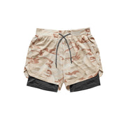 One of the scariest feelings is losing your phone, wallet, or keys at the gym when working out. If your pockets aren’t secure things can slide out easier than you think. Well, now you can workout worry-free of losing your belongings with our Men’s Quick Drying Fitness Shorts. Side compression pockets keep your phone and wallet secure the entire time you're working out. The fabric is a stretchy spandex blend that lends you the freedom to work out comfortably and unrestricted!