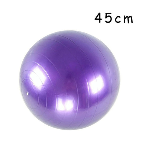 Slip-Resistant: The exercise ball is made of thick and durable PVC material, easy to clean and carry. Anti-slip design makes training safe and increases exercise efficiency. Professional Balance Ball: Humanized design, fashionable and durable. Versatile Use: Not only great for pilates, yoga, back, abdominal training, pregnancy, gymnastics or the hundreds of low impact exercises, but also can be used as office ball chair to improve your posture & relieve back pain.
