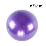 Slip-Resistant: The exercise ball is made of thick and durable PVC material, easy to clean and carry. Anti-slip design makes training safe and increases exercise efficiency. Professional Balance Ball: Humanized design, fashionable and durable. Versatile Use: Not only great for pilates, yoga, back, abdominal training, pregnancy, gymnastics or the hundreds of low impact exercises, but also can be used as office ball chair to improve your posture & relieve back pain.