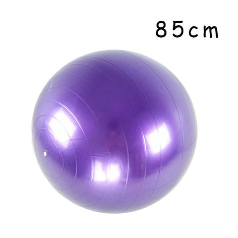 Slip-Resistant: The exercise ball is made of thick and durable PVC material, easy to clean and carry. Anti-slip design makes training safe and increases exercise efficiency. Professional Balance Ball: Humanized design, fashionable and durable. Versatile Use: Not only great for pilates, yoga, back, abdominal training, pregnancy, gymnastics or the hundreds of low impact exercises, but also can be used as office ball chair to improve your posture & relieve back pain.
