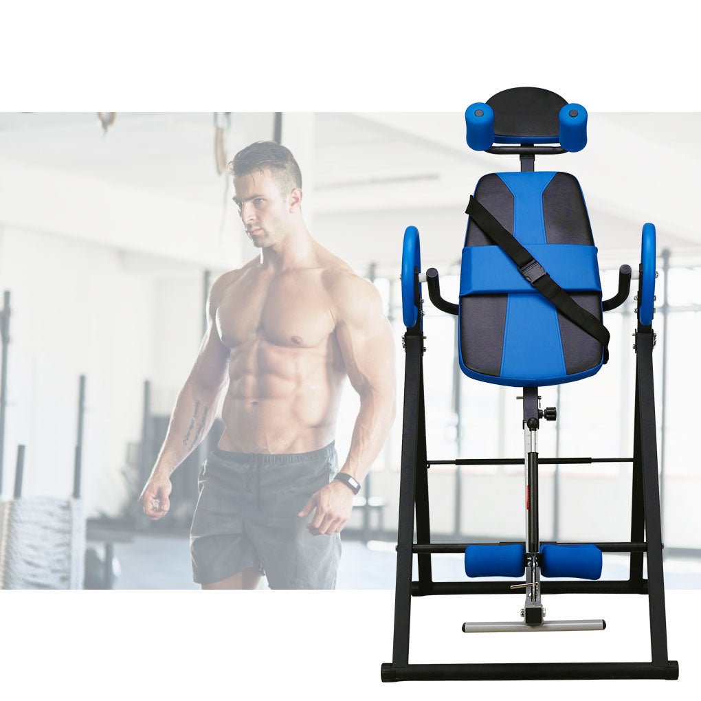 If you’ve tried just about everything to reduce back pain then don’t give up until you try our Inversion Table. The Inversion Table works by rotating your body upside down to reverse the compression of gravity which minimizes pressure on your spine. This Inversion Table therapy is a popular way to reduce back pain with athletes and those who stay very active. You’ll feel dramatically different after rotating your body around the Inversion Table and less back pain than before.