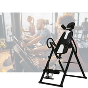If you’ve tried just about everything to reduce back pain then don’t give up until you try our Inversion Table. The Inversion Table works by rotating your body upside down to reverse the compression of gravity which minimizes pressure on your spine. This Inversion Table therapy is a popular way to reduce back pain with athletes and those who stay very active. You’ll feel dramatically different after rotating your body around the Inversion Table and less back pain than before.
