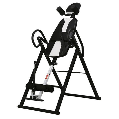 If you’ve tried just about everything to reduce back pain then don’t give up until you try our Inversion Table. The Inversion Table works by rotating your body upside down to reverse the compression of gravity which minimizes pressure on your spine. This Inversion Table therapy is a popular way to reduce back pain with athletes and those who stay very active. You’ll feel dramatically different after rotating your body around the Inversion Table and less back pain than before.
