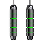 Tangle-Free: The braided steel wire jump rope is coated with PVC, which features durable and smooth, ensures the maximum service life and avoids cracking or breaking.100% tangle free, no more worries about the rope twisting. Adjustable Length: The jump rope can be quickly and easily adjustable from 118 inch down to your desired length within minutes, you can cut the excess according to your heights
