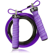 Are you a CrossFitter or someone who feels that jumping rope is just not enough, so you decide adding some weights to the handles would be a great idea...yes that sounds good. Well then we have the jump rope for you. You’ve never jumped rope like this before. The Weighted Jump Rope features steel wiring with PVC coating for a resilient build that’s guaranteed not to tangle up. A memory foam anti-slip handle provides all the comfort you need to jump rope for hours!