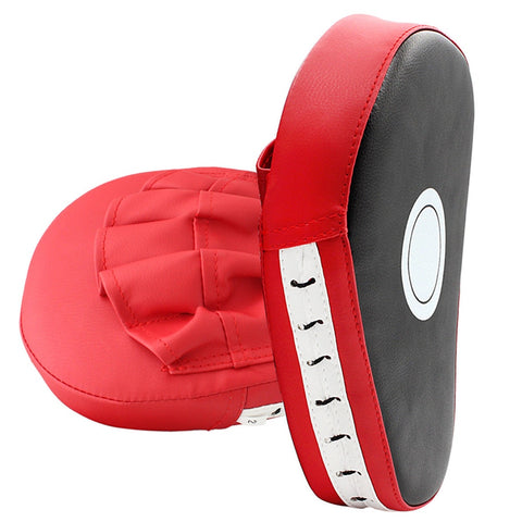 Sharpen your technique with our Boxing Mitts. Made up of premium materials these boxing mitts have excellent construction which provides long lasting durability and functionality of mma target pads. This boxing gear has been designed to protect the fighter's and coach's hands during Muay Thai, kickboxing, mma, speed ball and general boxing training.
