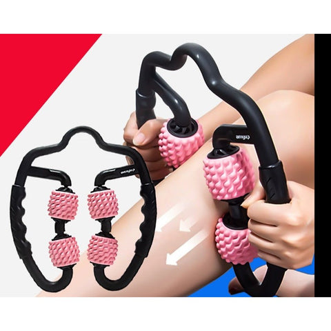 The roller is made of EVA, offering better massage experience and easy to clean. 360° Massage Experience-The massage roller helps improve natural circulation and reduce inflammation to restore mobility and flexibility for muscles. Perfect for neck, shoulder, arm and leg. Body Relax & Pain Relief-Release tension, stress and pain in the muscles, perform active release therapy on trigger points and knots, self-massage soft tissue and roll away soreness.