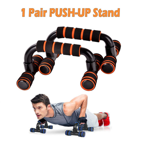 Push yourself to the limit with our 2PC Set Push Up Bars. These Push Up Bars take push-ups to a whole new level. The padded protection makes it comfortable to grip the bars while alleviating tension around the wrists at the same time. A non-slip bottom rubber material keeps you stabilized on the ground without moving around and sliding. You can perform several different types of push-ups to target the entire upper body for the complete home workout!
