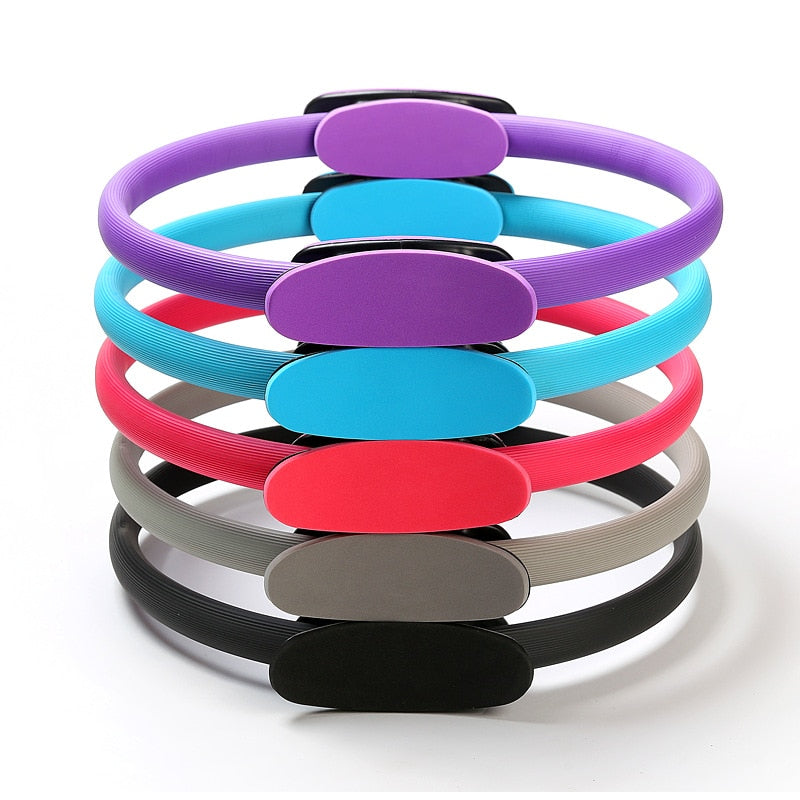 Yoga Fitness Pilates Ring to boost Health & Energy, Shape Thighs & Butt, Tone Muscles, Increase Flexibility, Improve Posture, Burn Fat. Ideal for all Pilates exercises no matter what levels you are in your Pilates workout or Yoga practice, especially for the abdominals, thighs, legs, arms, oblique's.