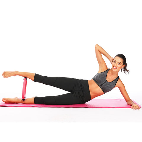 Yoga Fitness Pilates Ring to boost Health & Energy, Shape Thighs & Butt, Tone Muscles, Increase Flexibility, Improve Posture, Burn Fat. Ideal for all Pilates exercises no matter what levels you are in your Pilates workout or Yoga practice, especially for the abdominals, thighs, legs, arms, oblique's.