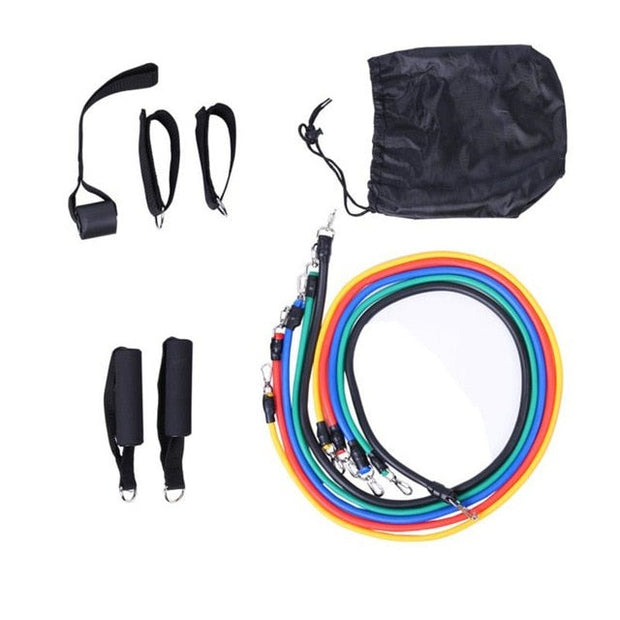 Burn Fat And Build Muscle: 11pcs & 17Pcs Set Resistance Bands and loop bands training is extremely effective at burning fat and increase muscle strength. They also help you increase coordination, boost stamina, flexibility, range of motion, exercise different muscle groups, such as shoulders, arms, legs, butt, etc. Perfect for all fitness levels from beginner to expert.