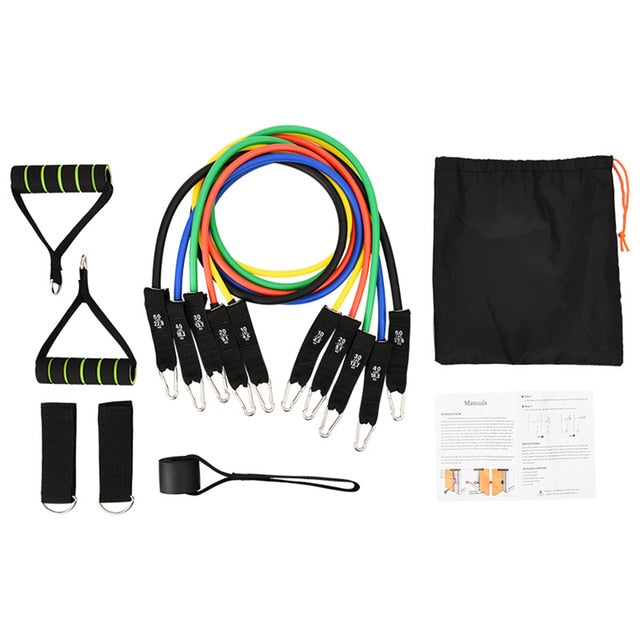 Burn Fat And Build Muscle: 11pcs & 17Pcs Set Resistance Bands and loop bands training is extremely effective at burning fat and increase muscle strength. They also help you increase coordination, boost stamina, flexibility, range of motion, exercise different muscle groups, such as shoulders, arms, legs, butt, etc. Perfect for all fitness levels from beginner to expert.