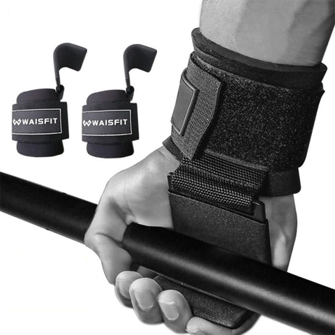 Want to focus on your form in the gym instead of worrying about holding onto the bar? We have exactly what you need: Wrist Wraps With Heavy Duty Steel Hooks! Powerlifters, cross trainers and weight lifters will love our Wrist Wraps With Heavy Duty Steel Hooks for wrist and palm protection. Use them often without worrying about wear and tear! Get A Secure Grip Every Time!