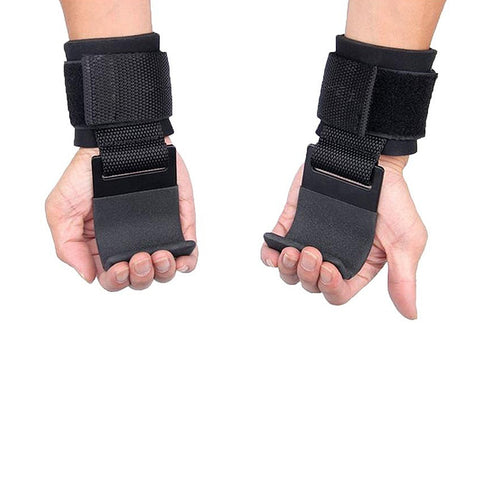 Want to focus on your form in the gym instead of worrying about holding onto the bar? We have exactly what you need: Wrist Wraps With Heavy Duty Steel Hooks! Powerlifters, cross trainers and weight lifters will love our Wrist Wraps With Heavy Duty Steel Hooks for wrist and palm protection. Use them often without worrying about wear and tear! Get A Secure Grip Every Time!