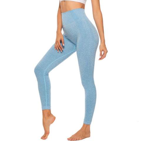 High Waist Tummy Control. Our women's active leggings offer a high waistband for better tummy control. Say goodbye to muffin top and hello to a smooth, flat stomach. These high waisted slimming leggings provide gentle compression to your midsection, giving you a toned and trim look. Our high rise workout leggings are a popular women’s style for their excellent fit and soft comfort. The high waistband gives women that extra boost of confidence to look and feel their best.