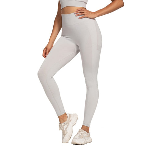 High Waist Tummy Control. Our women's active leggings offer a high waistband for better tummy control. Say goodbye to muffin top and hello to a smooth, flat stomach. These high waisted slimming leggings provide gentle compression to your midsection, giving you a toned and trim look. Our high rise workout leggings are a popular women’s style for their excellent fit and soft comfort. The high waistband gives women that extra boost of confidence to look and feel their best.