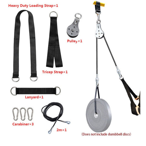 Whether you have your own home gym set up or like using your own equipment at the gym, our Cable Machine Attachments are a must. Some of the most critical workouts come from using these Cable Machine Attachments. They can be used for a variety of exercises like triceps press downs, cable rows, curling, and so much more. Now you can crush every workout without skipping a thing. All the equipment included is sure to last you a lifetime of working out.