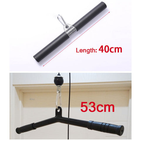 Whether you have your own home gym set up or like using your own equipment at the gym, our Cable Machine Attachments are a must. Some of the most critical workouts come from using these Cable Machine Attachments. They can be used for a variety of exercises like triceps press downs, cable rows, curling, and so much more. Now you can crush every workout without skipping a thing. All the equipment included is sure to last you a lifetime of working out.