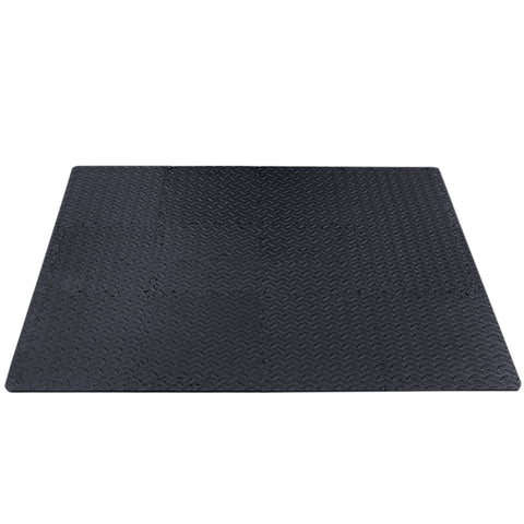 Make safety a priority at your home gym with our Gym Mat Flooring. These Gym Mats are made of high-quality EVA foam that can take the weight of heavy dumbbells, barbells, and plates falling on the ground. Don’t be afraid to work out with intensity as these Gym Floor Mats will keep your floors protected from damage. You can toss weights around carefree with these strong Gym Mats, they will cushion the blow. 