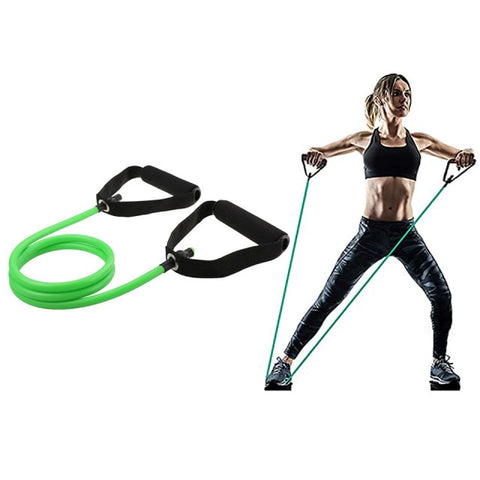 The Portable Pilates Bar is the perfect tool for bodybuilding exercise, build muscle, tone your arms, abs, legs and glutes and also increase flexibility, agility. The Pilates Equipment is made of high-quality latex, eco-friendly, no smell and it has strong durability and excellent resilience, not easily deformed. Great for yoga stretching exercises.