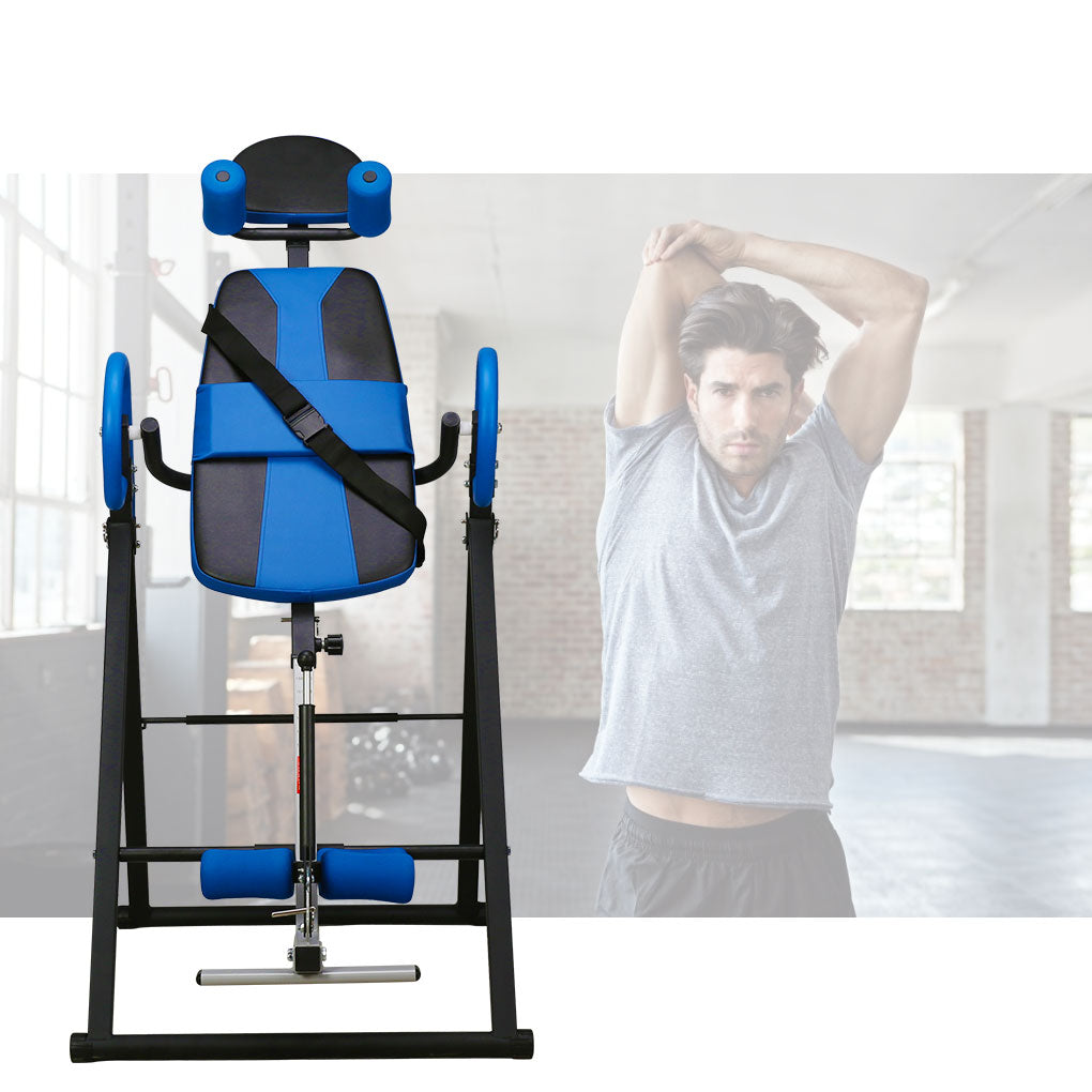 If you’ve tried just about everything to reduce back pain then don’t give up until you try our Inversion Table. The Inversion Table works by rotating your body upside down to reverse the compression of gravity which minimizes pressure on your spine. This Inversion Table therapy is a popular way to reduce back pain with athletes and those who stay very active. You’ll feel dramatically different after rotating your body around the Inversion Table and less back pain than before.