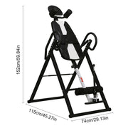 If you’ve tried just about everything to reduce back pain then don’t give up until you try our Inversion Table. The Inversion Table works by rotating your body upside down to reverse the compression of gravity which minimizes pressure on your spine. This Inversion Table therapy is a popular way to reduce back pain with athletes and those who stay very active. You’ll feel dramatically different after rotating your body around the Inversion Table and less back pain than before.