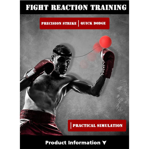 Do you have what it takes to win. Kick agility and accuracy into high gear with your BOXING REFLEX BALL. As you punch the ball, it bounces back, forcing you to fight back to protect your face, neck, and chest. Raise reflexes and get ready for the ring with the boxing reflex ball and train to win.   Take your MMA or Muay Thai training to the next level with the Boxing Reflex Ball and order yours today! 