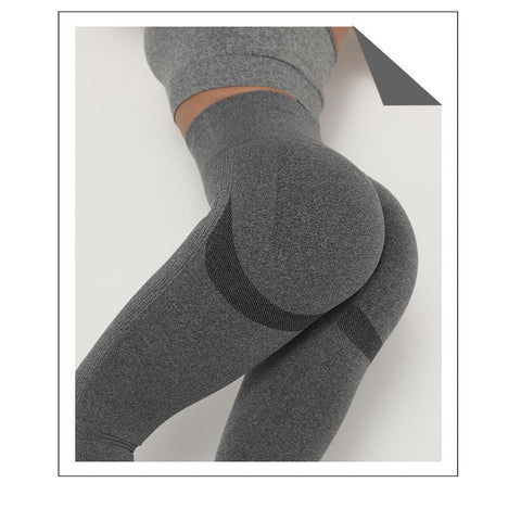 ELASTICITY AND BREATHABILITY: This fabric not only has the features of high elastic but also has a good rebound resilience. Moreover, it is breathable and good at moisture absorbing and sweat releasing, fast drying. 2/3PC YOGA SET HIGH-WAIST SEAMLESS LEGGINGS: They are slim-fit, showing off your bodies curves and perfect tummy control with butt lift. The texture helps keep them in place during workouts, non-slip.