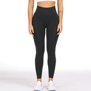 High Waist Tummy Control. Our women's active leggings offer a high waistband for better tummy control. Say goodbye to muffin top and hello to a smooth, flat stomach. These high waisted slimming leggings provide gentle compression to your midsection, giving you a toned and trim look. Our high rise workout leggings are a popular women’s style for their excellent fit and soft comfort. The high waistband gives women that extra boost of confidence to look and feel their best.