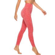 High Waist Tummy Control. Our women's active leggings offer a high waistband for better tummy control. Say goodbye to muffin top and hello to a smooth, flat stomach. These high waisted slimming leggings provide gentle compression to your midsection, giving you a toned and trim look. Our high rise workout leggings are a popular women’s style for their excellent fit and soft comfort. The high waistband gives women that extra boost of confidence to look and feel their best.