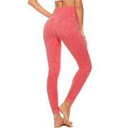 High Waist Tummy Control. Our women's active leggings offer a high waistband for better tummy control. Say goodbye to muffin top and hello to a smooth, flat stomach. These high waisted slimming leggings provide gentle compression to your midsection, giving you a toned and trim look. Our high rise workout leggings are a popular women’s style for their excellent fit and soft comfort. The high waistband gives women that extra boost of confidence to look and feel their best.